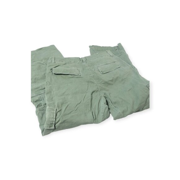 Citizens of Humanity Delena Cargo Green SZ 28 Pockets Baggy Utility Style Nova - Picture 7 of 16